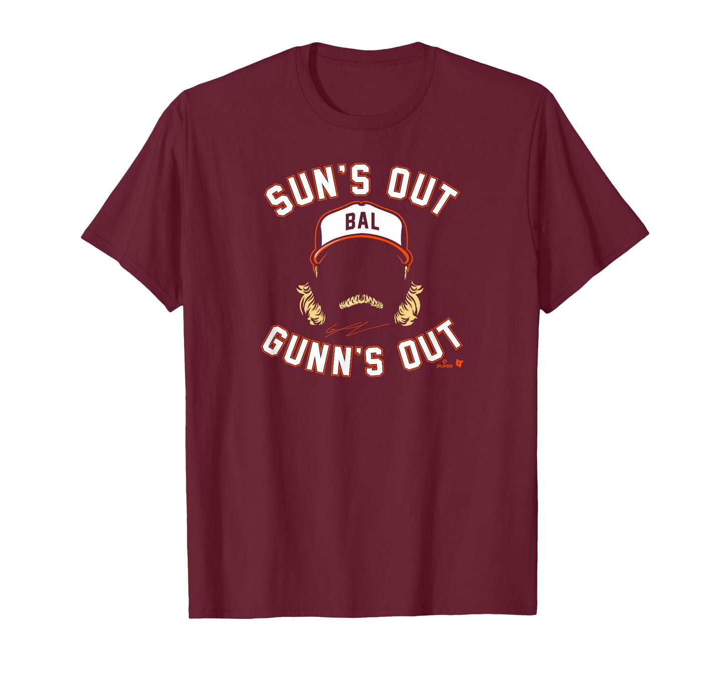 Gunnar Henderson - Sun's Out Gunn's Out - Baltimore Baseball T-Shirt