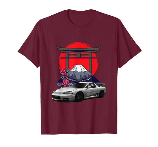 JDM 3000GT Car Tuning Japan Japan Shinto Drift T-Shirt