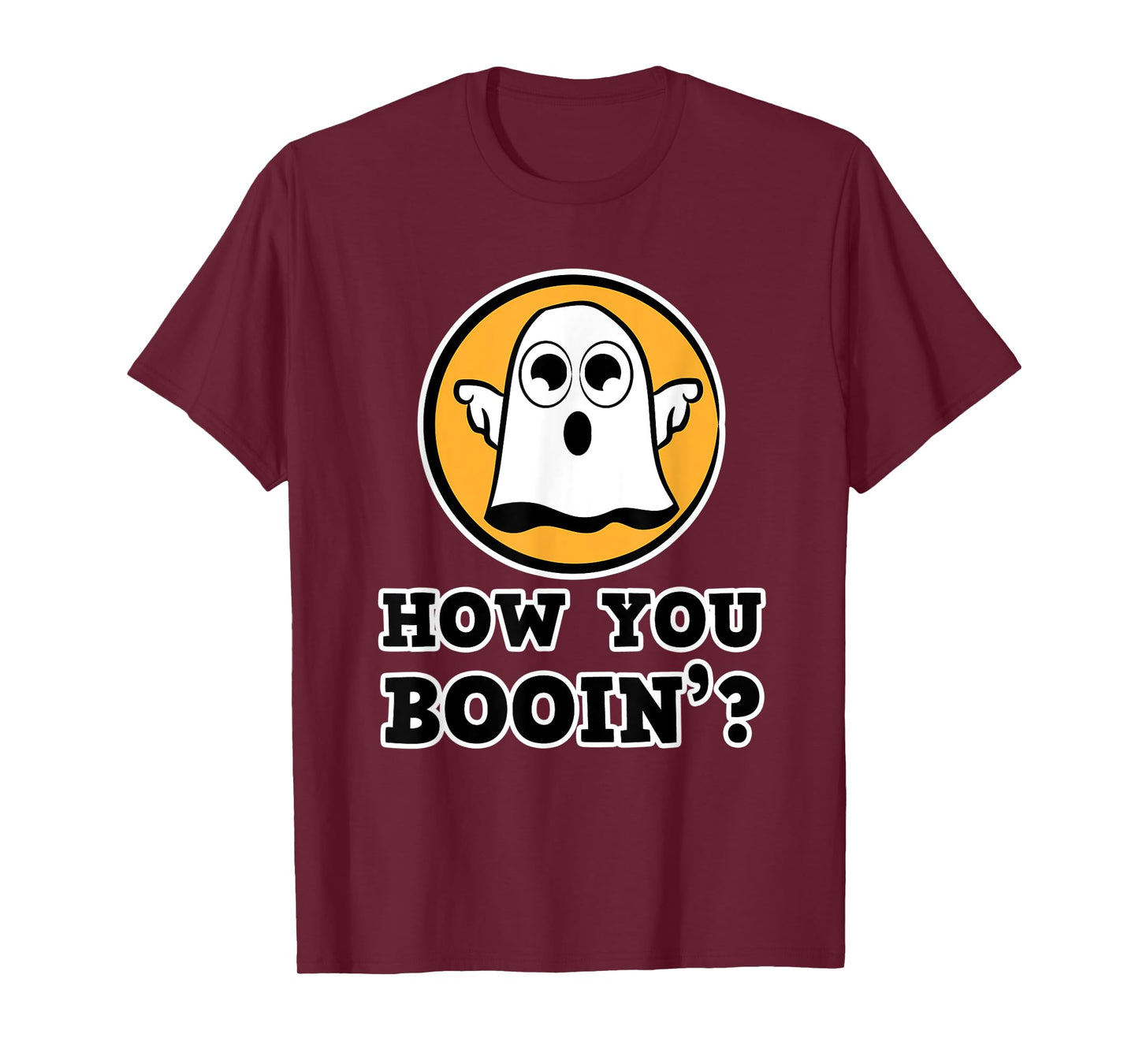 How you booin`? - Ghost Party on Halloween T-Shirt