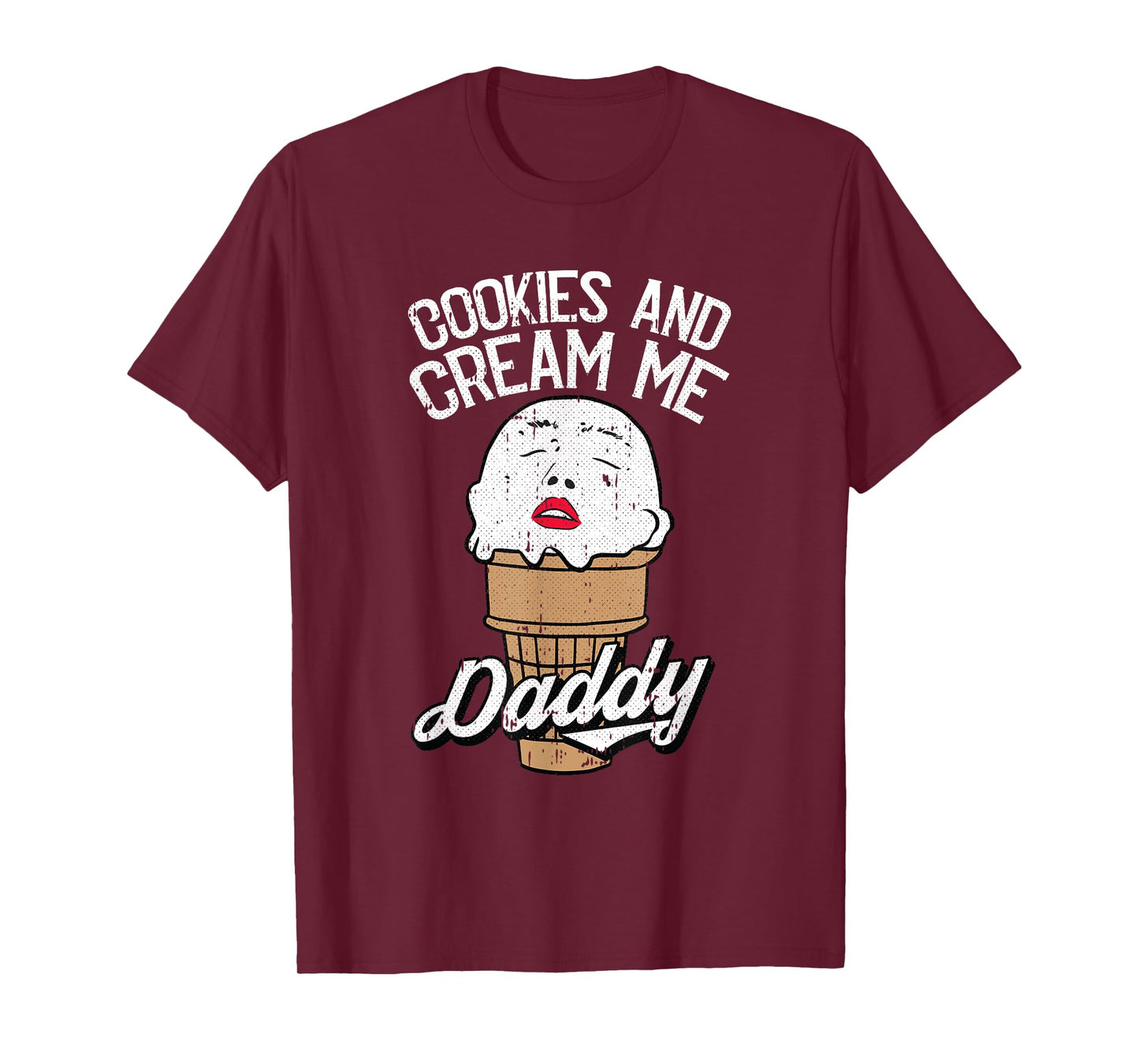 Cookies And Cream Me Daddy Lazy Halloween Costume Humor T-Shirt