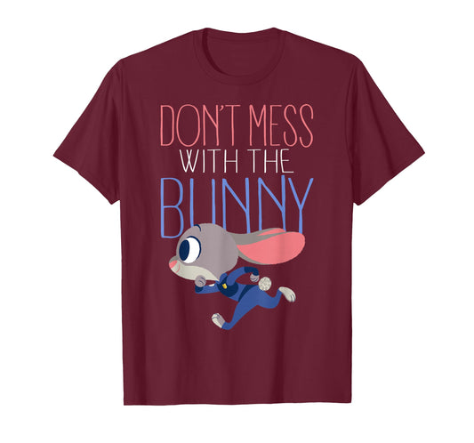 Disney Zootopia Judy Don't Mess with Her Graphic T-Shirt T-Shirt Small