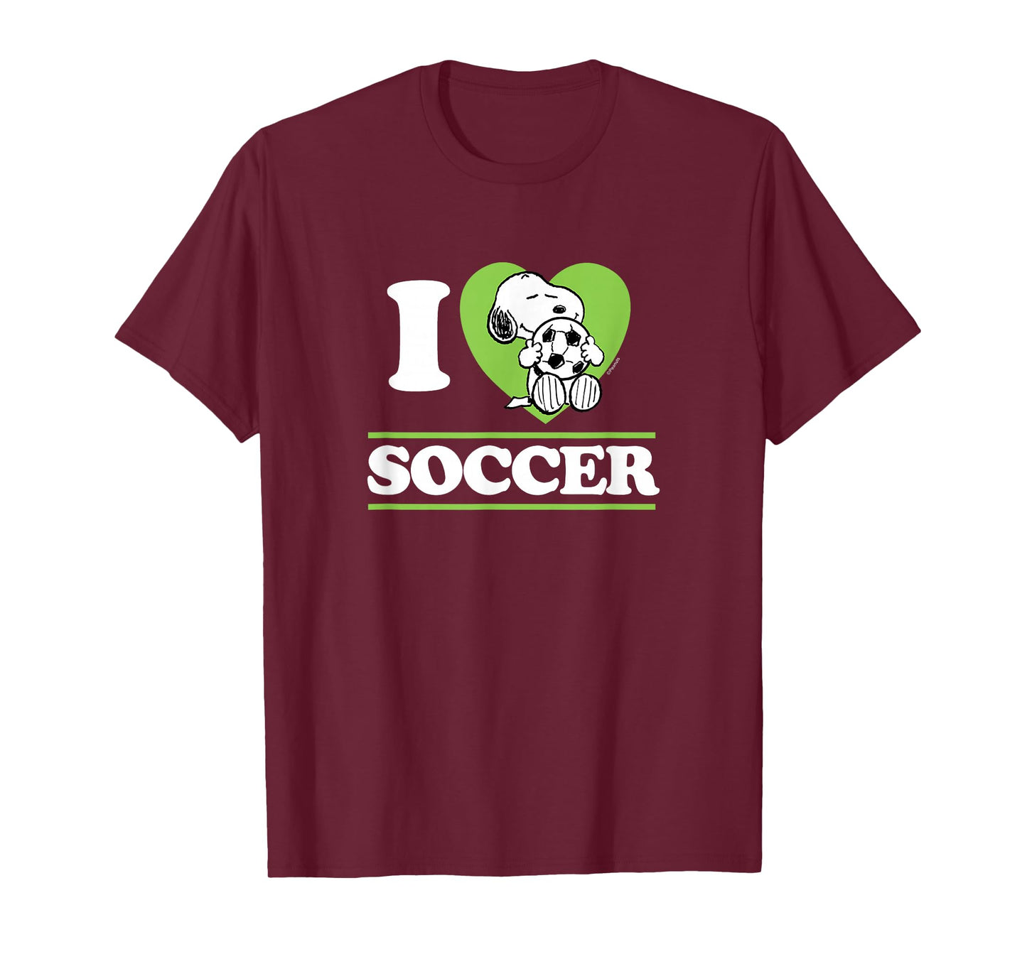 Peanuts - Snoopy I Love Soccer T-Shirt