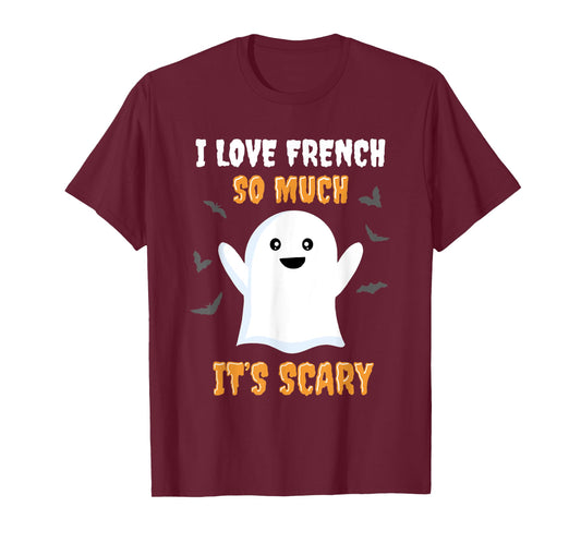 French Teacher Halloween Funny French Class School T-Shirt