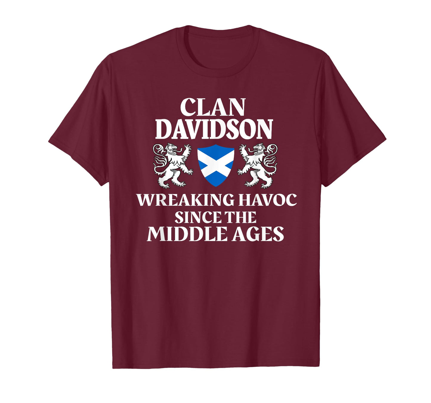 Davidson Scottish Family Clan Scotland Name T-Shirt