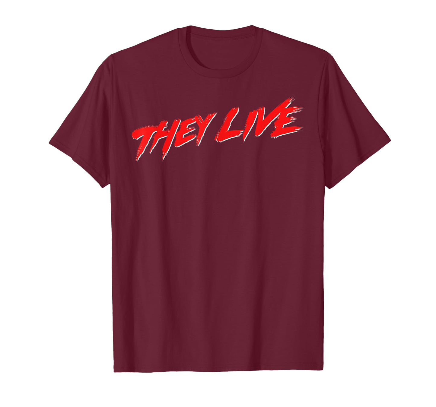 They Live Simple Title Logo T-Shirt