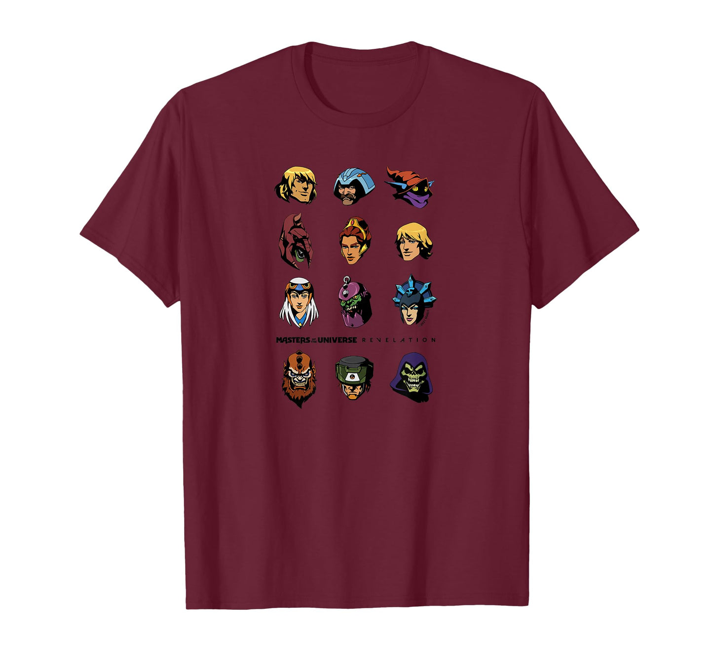 Masters of The Universe: Revelation - Character Faces T-Shirt