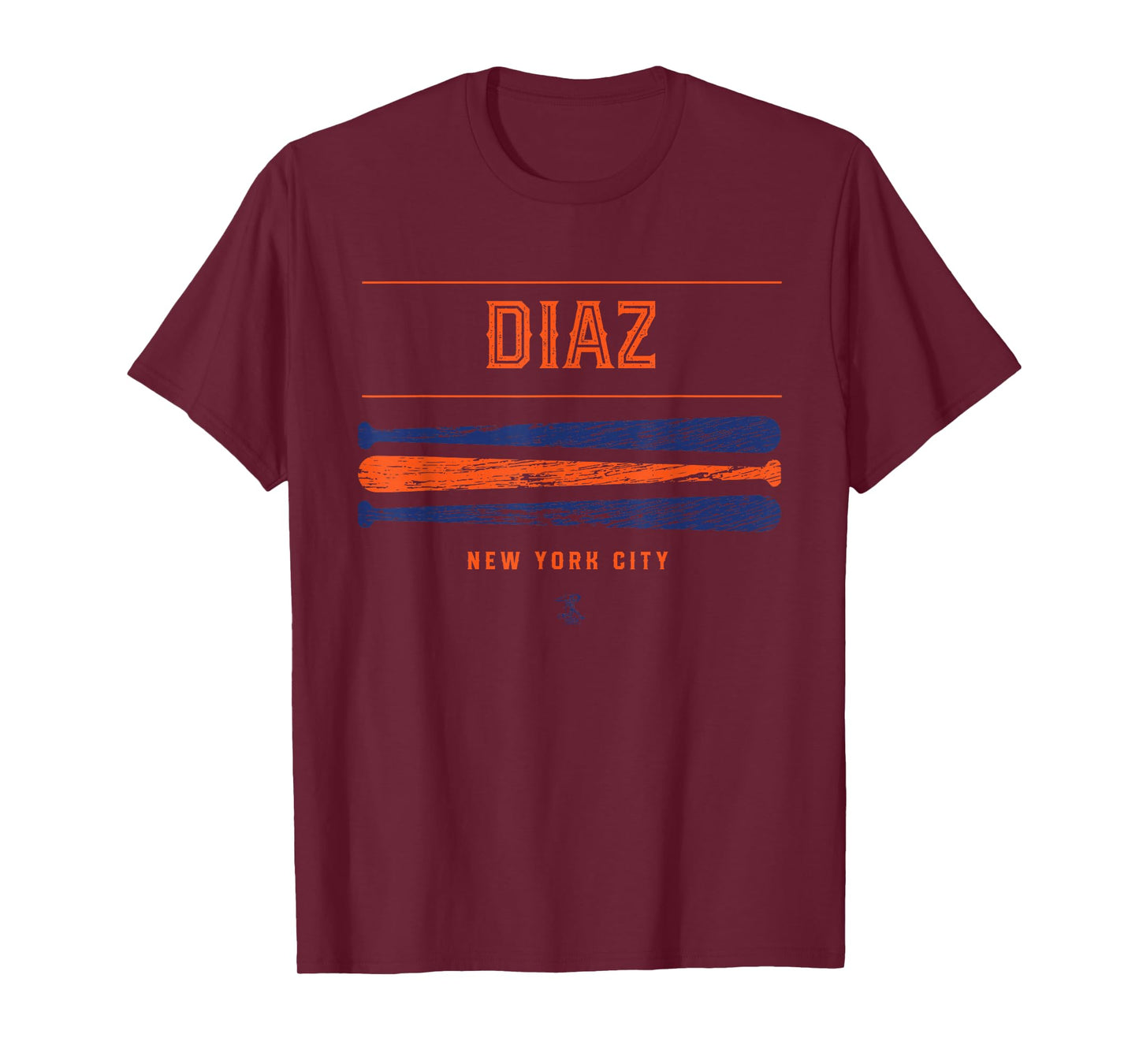 Edwin Diaz Vintage Baseball Bat Gameday T-Shirt