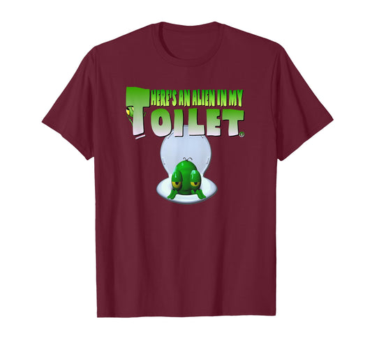 There's an Alien in my Toilet - Iconic Toilet Scene T-Shirt