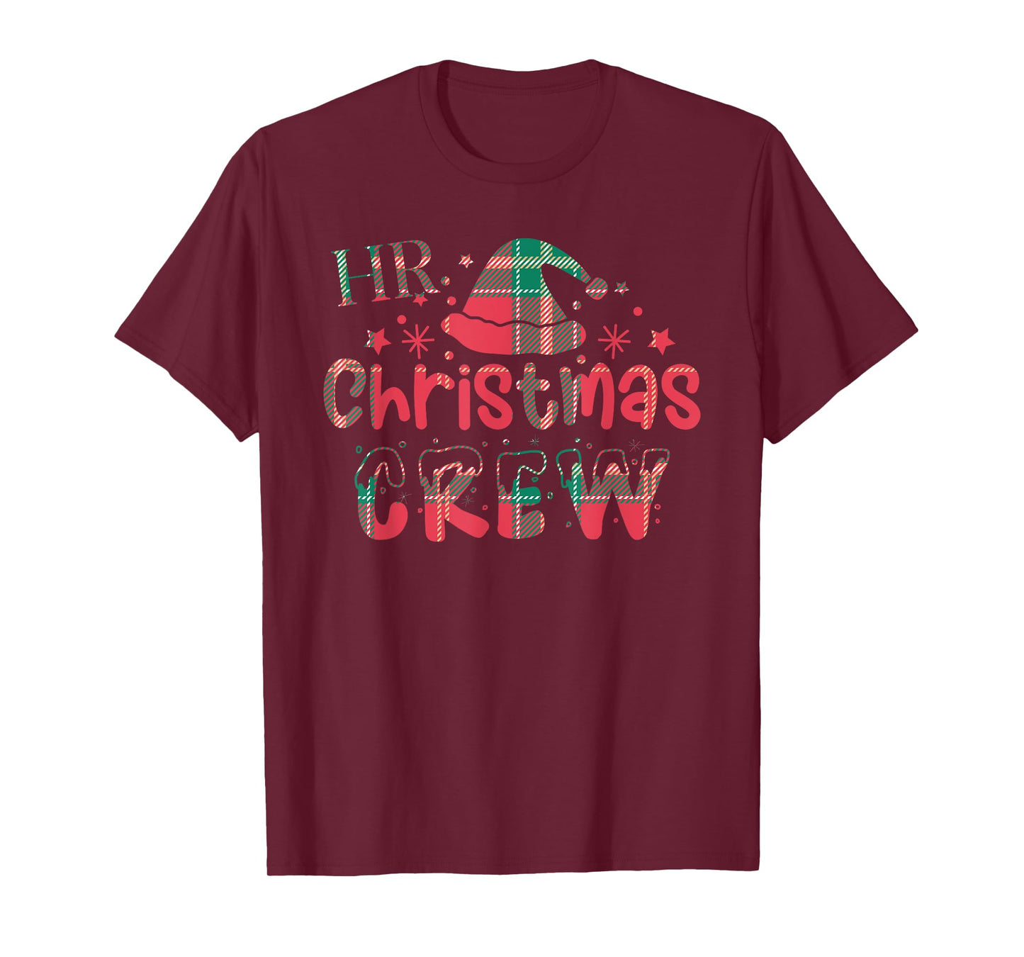 HR Christmas Crew Human Resources Vintage Funny Ugly Sweater T-Shirt