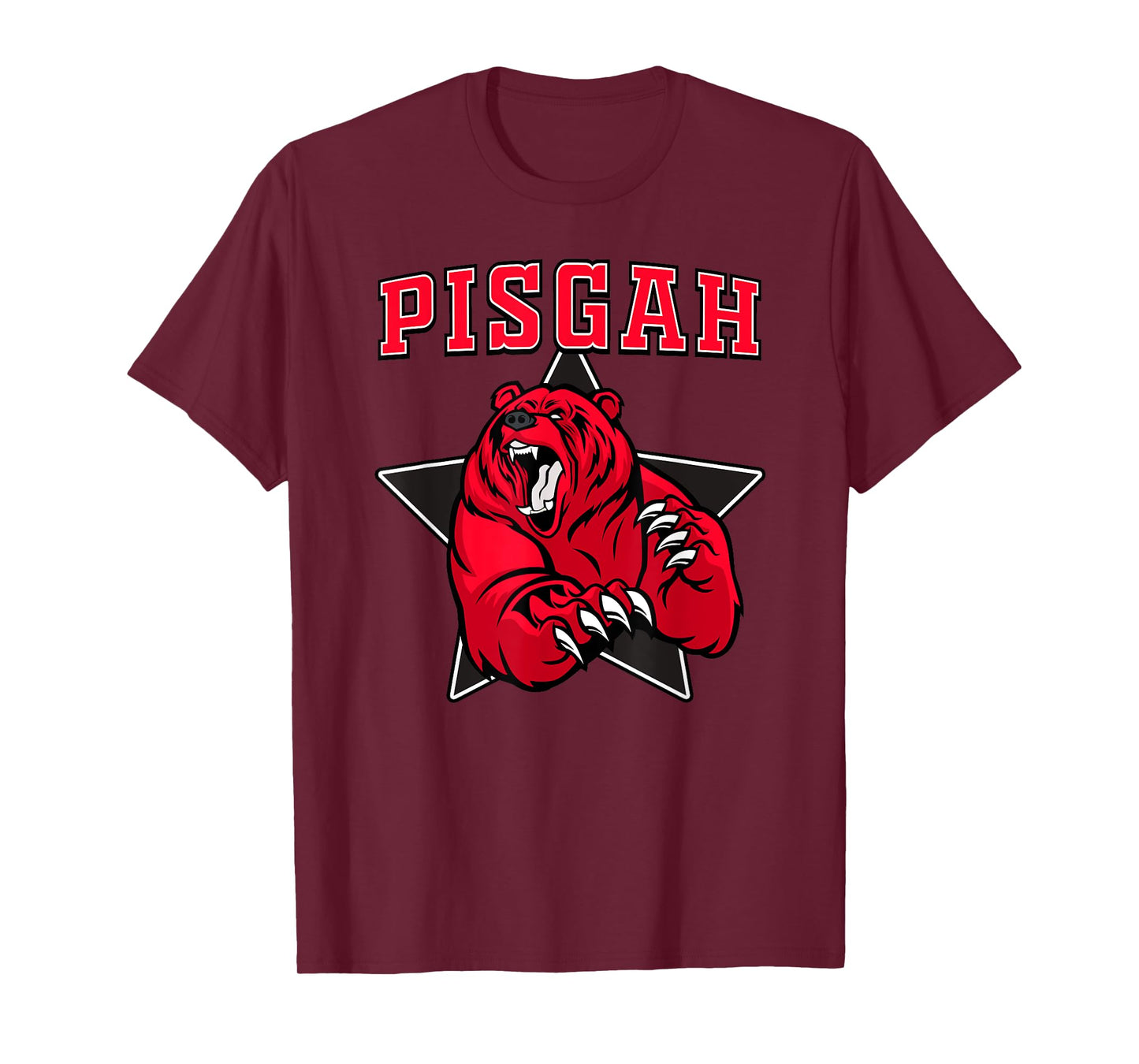 Pisgah Bears High School Team Spirit T-Shirt