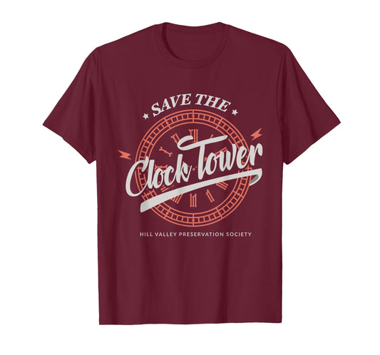 Save The Clock Tower T-Shirt - Movie Quote T-Shirt