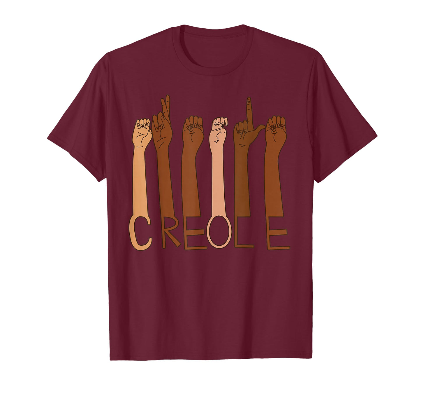 Creole Pride Diversity Inclusive Louisiana New Orleans ASL T-Shirt