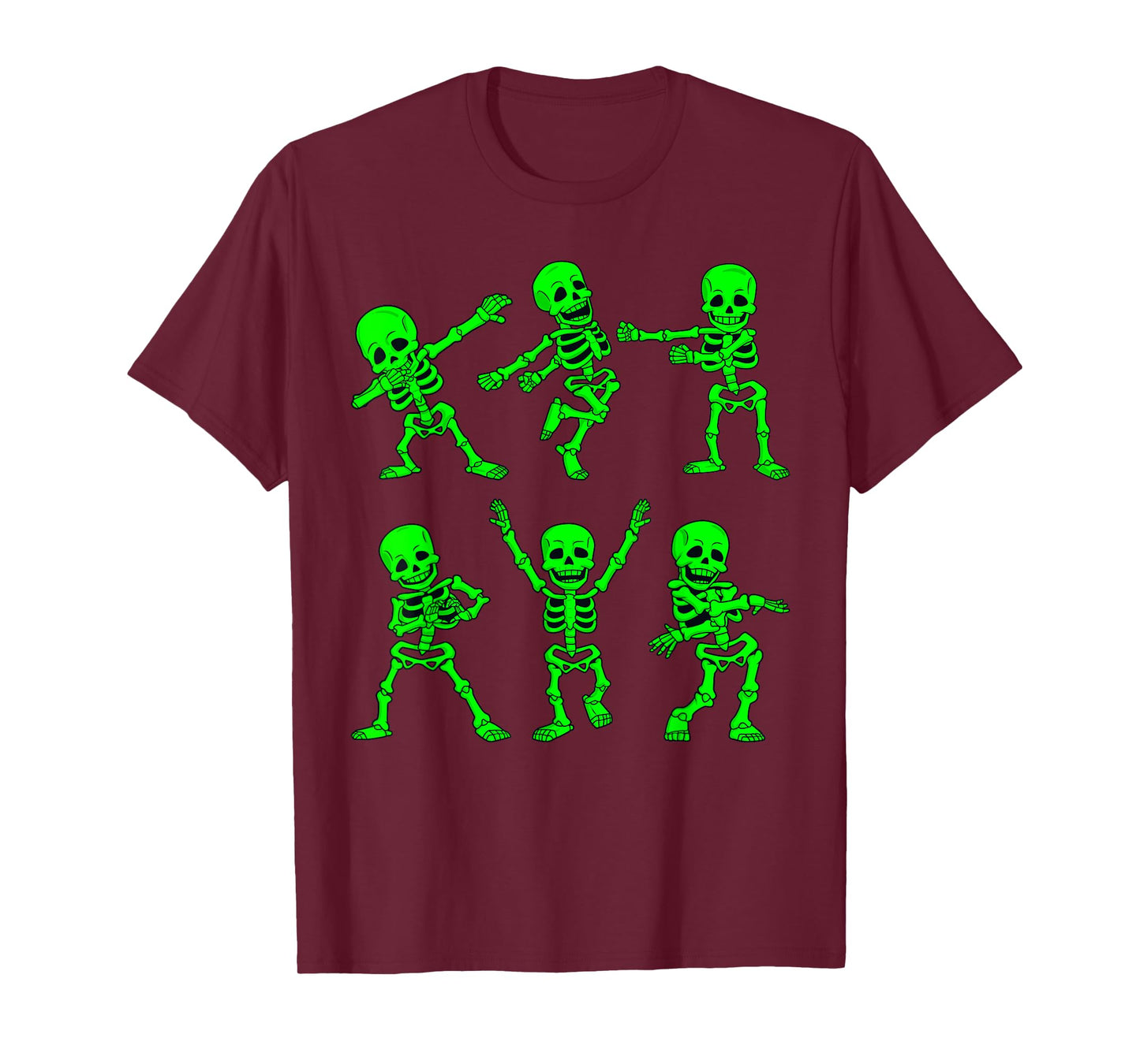 Dancing Skeletons Dance Challenge Girl Boys Kids Halloween T-Shirt