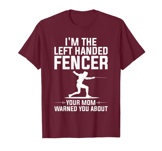 Funny Fencing Art for Men Women Kids Fencer Fencing Sport T-Shirt