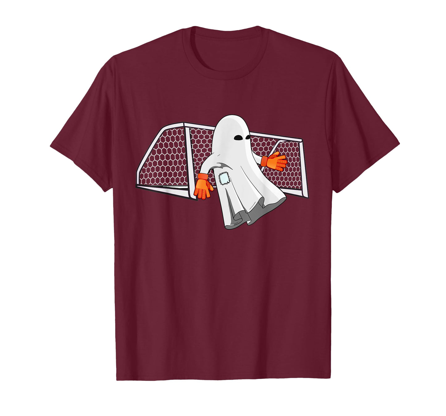 Soccer Halloween Shirt Goalkeeper Ghost Costume For Kids T-Shirt