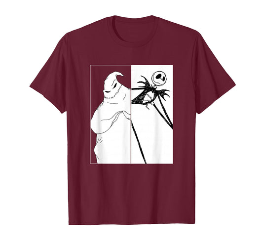 The Nightmare Before Christmas - Jack Skellington vs Oogie T-Shirt