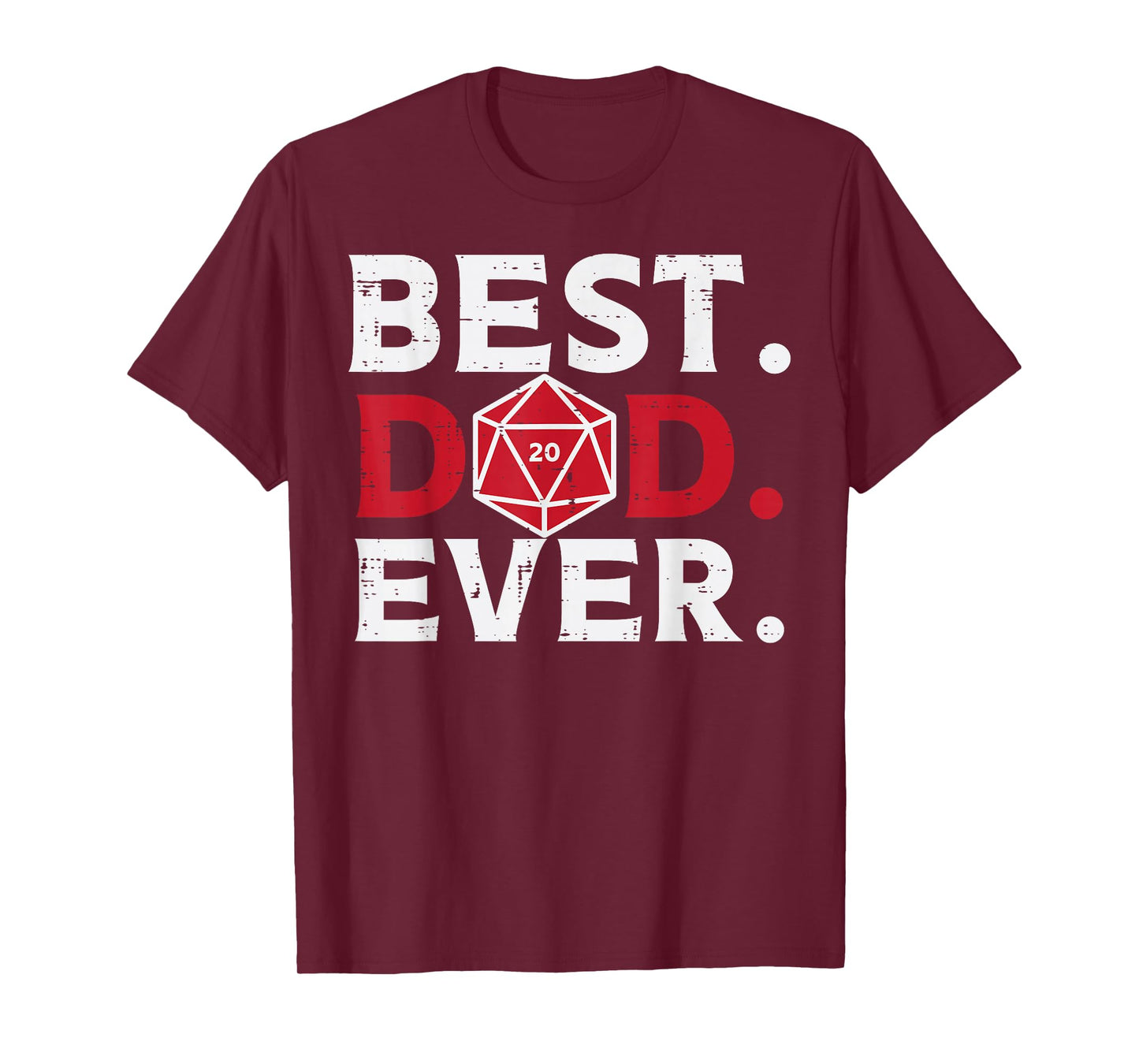 Rpg Best Dad Ever Funny Gamer Daddy Papa Men T-Shirt
