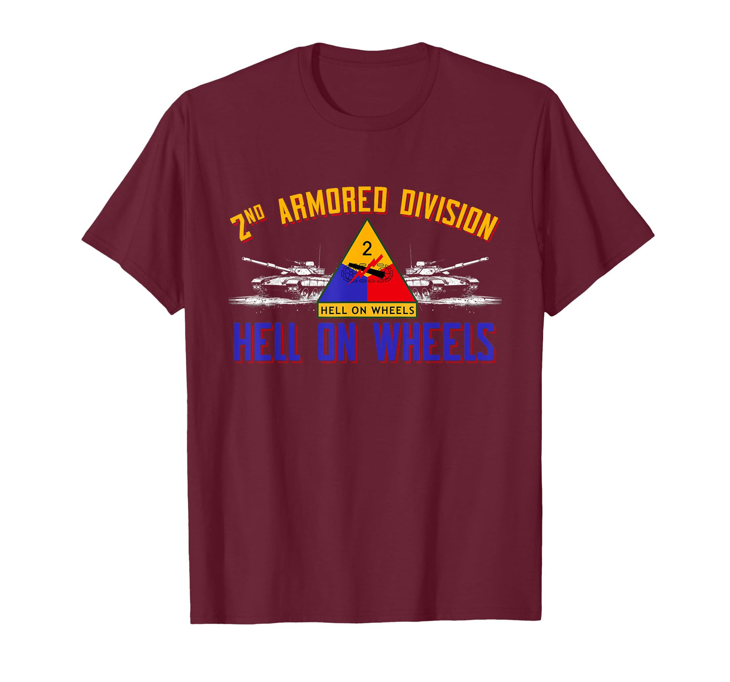 2nd Armored Division Ft Hood Texas Vintage Gifts T-Shirt