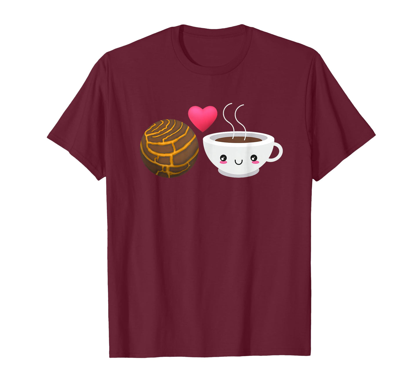 Concha Mexico Bread Hot Chocolate Mexican Candy T-Shirt