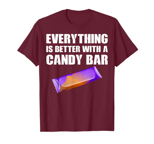 Candy Bar Apparel - Best Funny Bars Lover Design T-Shirt
