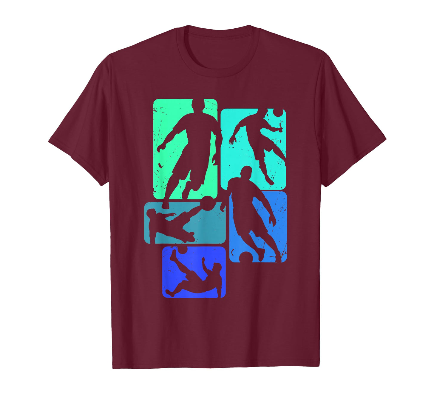 Soccer Players Fans Ball Kick Graphic Cool Streetwear Design T-Shirt