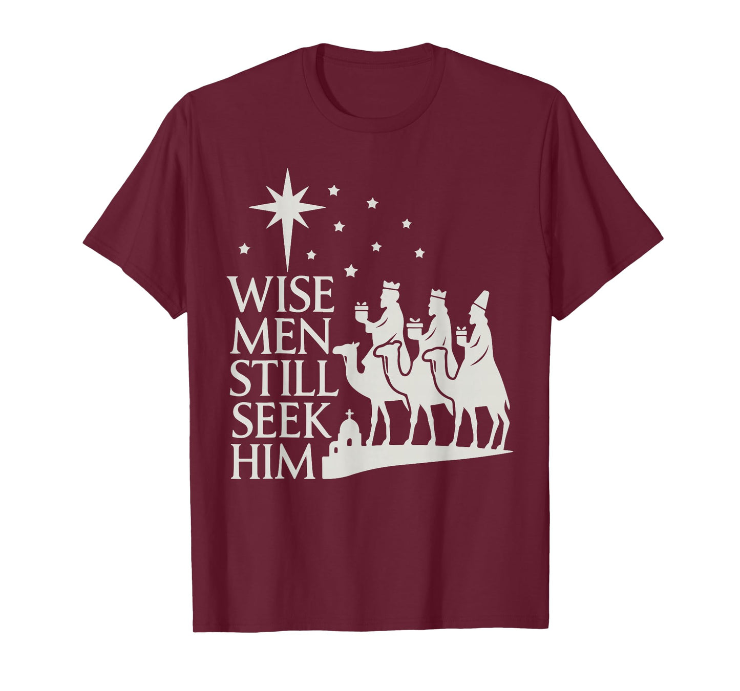 Wise Men Still Seek Him Christmas Christian Pajamas for Kids T-Shirt