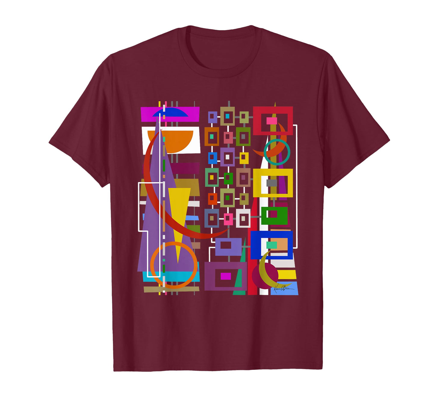 Original Art Gift Tee Abstract Raver Gamer Artist Hipster T-Shirt