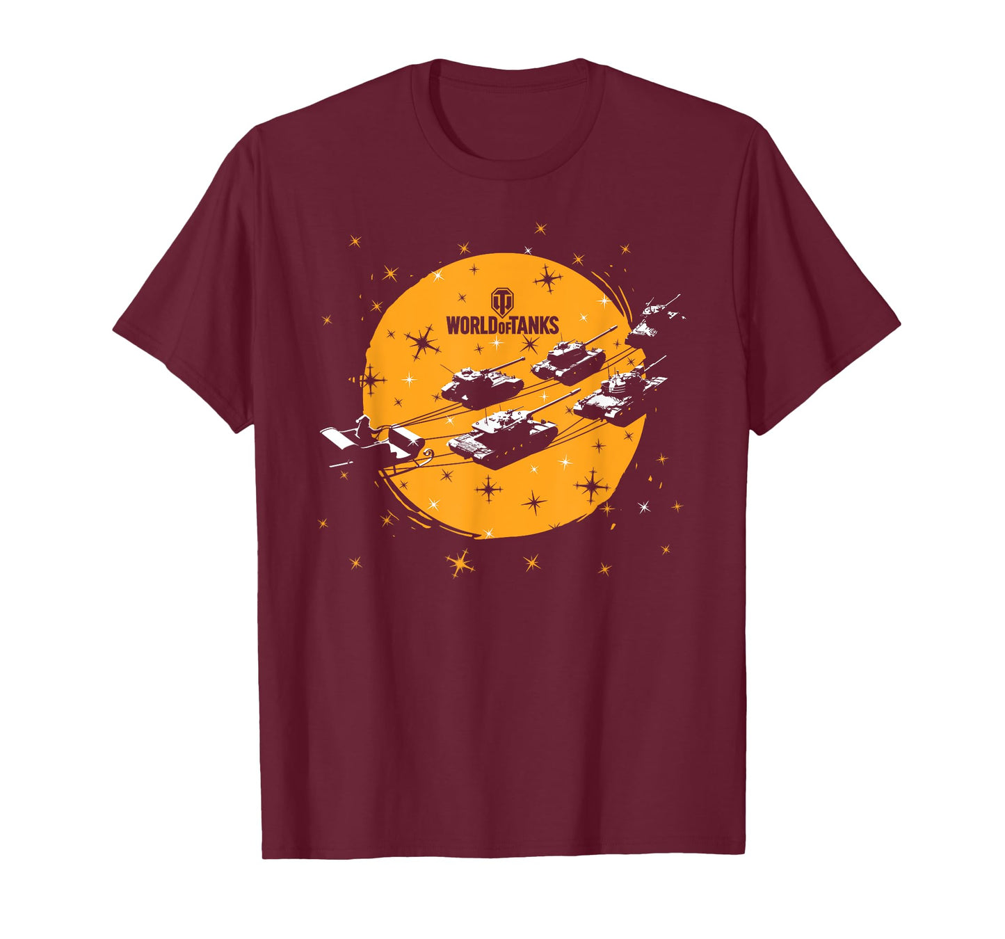 World of Tanks Santa & Tankdeer T-Shirt