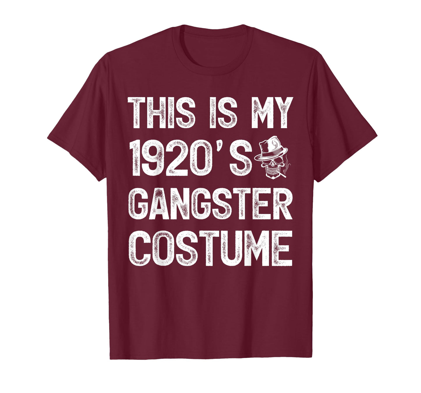 Vintage This Is My 1920's Gangster Costume T-Shirt