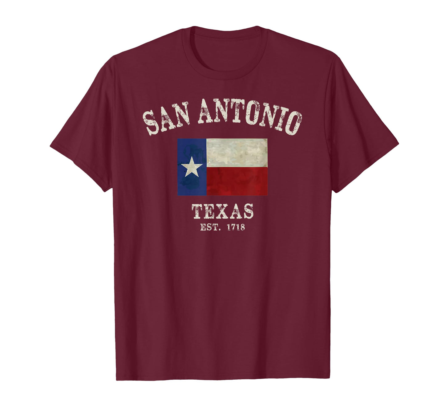 Vintage San Antonio Texas EST 1718 T-Shirt