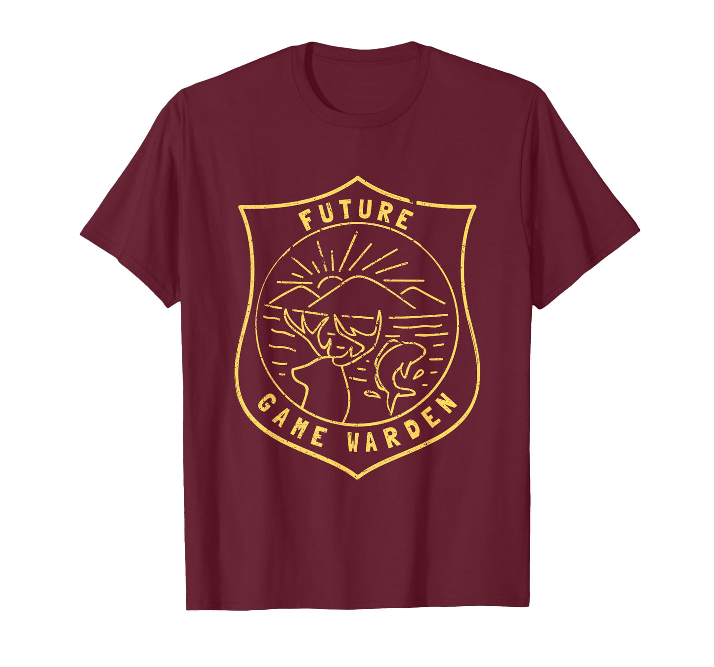 Future Game Warden Wildlife Officer Kids Son Daughter T-Shirt