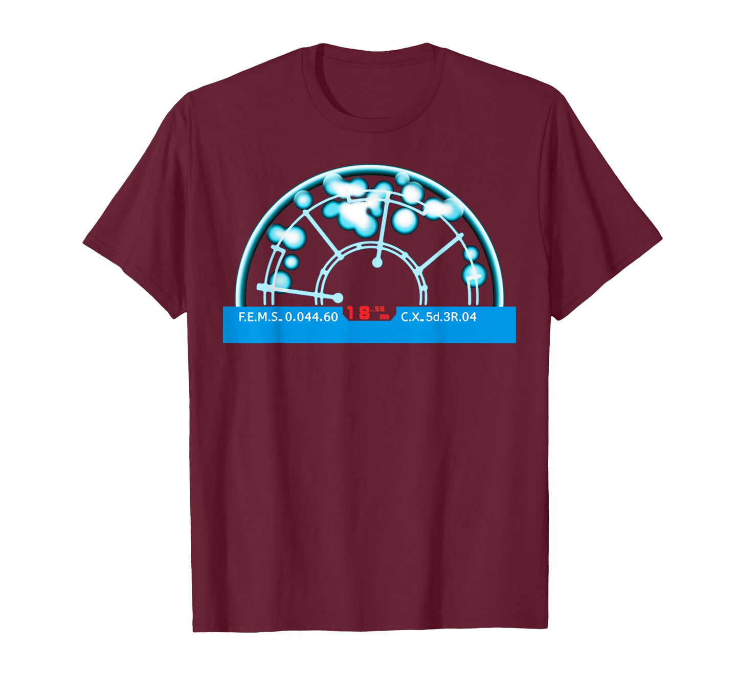 Basic Aliens Funny Motion Tracker Display Retro Space Radar T-Shirt