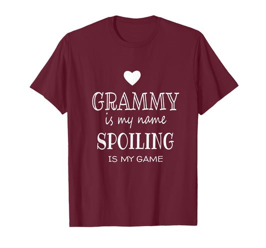 Gifts for Grammy Grandma Grammy Is My Name T-Shirt