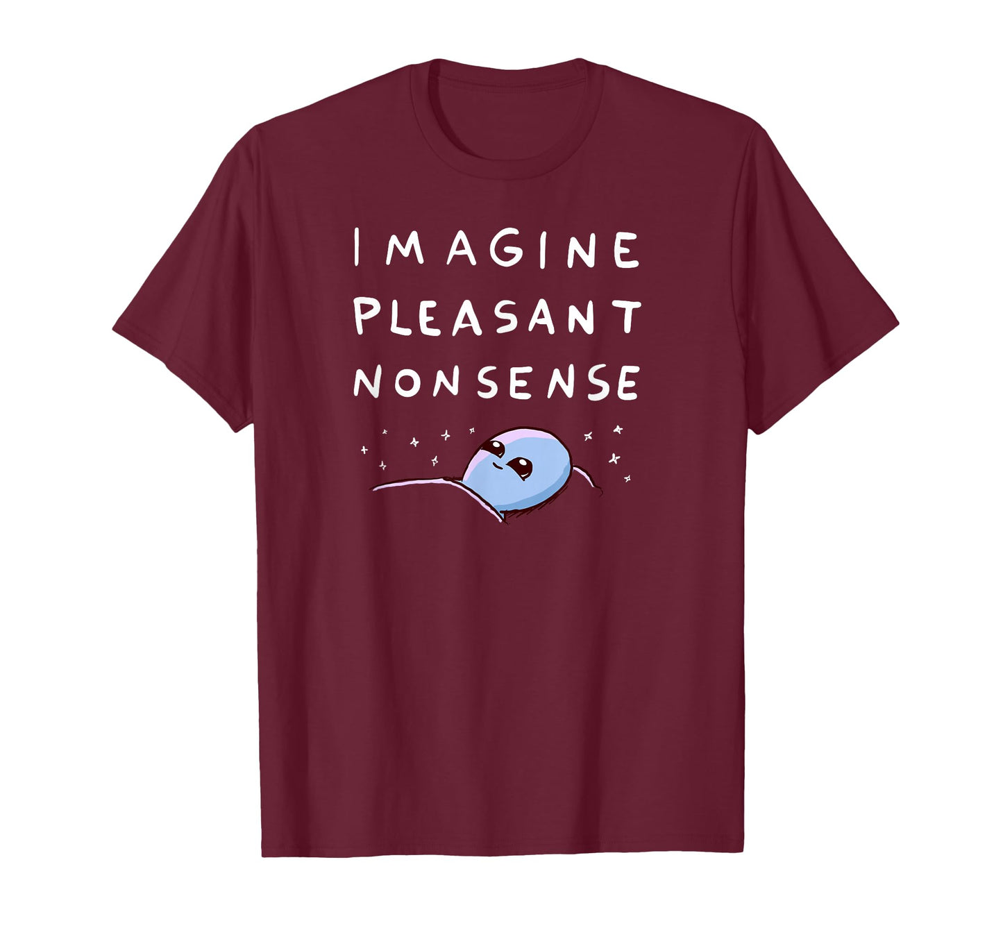 Threadless Nathan W. Pyle Imagine Pleasant Nonsense Graphic T-Shirt