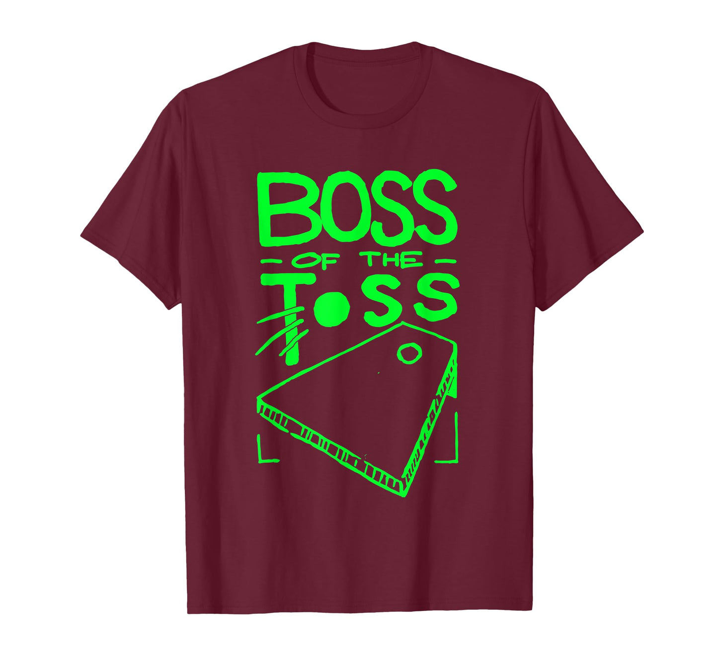 Boss of the Toss Cornhole Game Champ T-Shirt