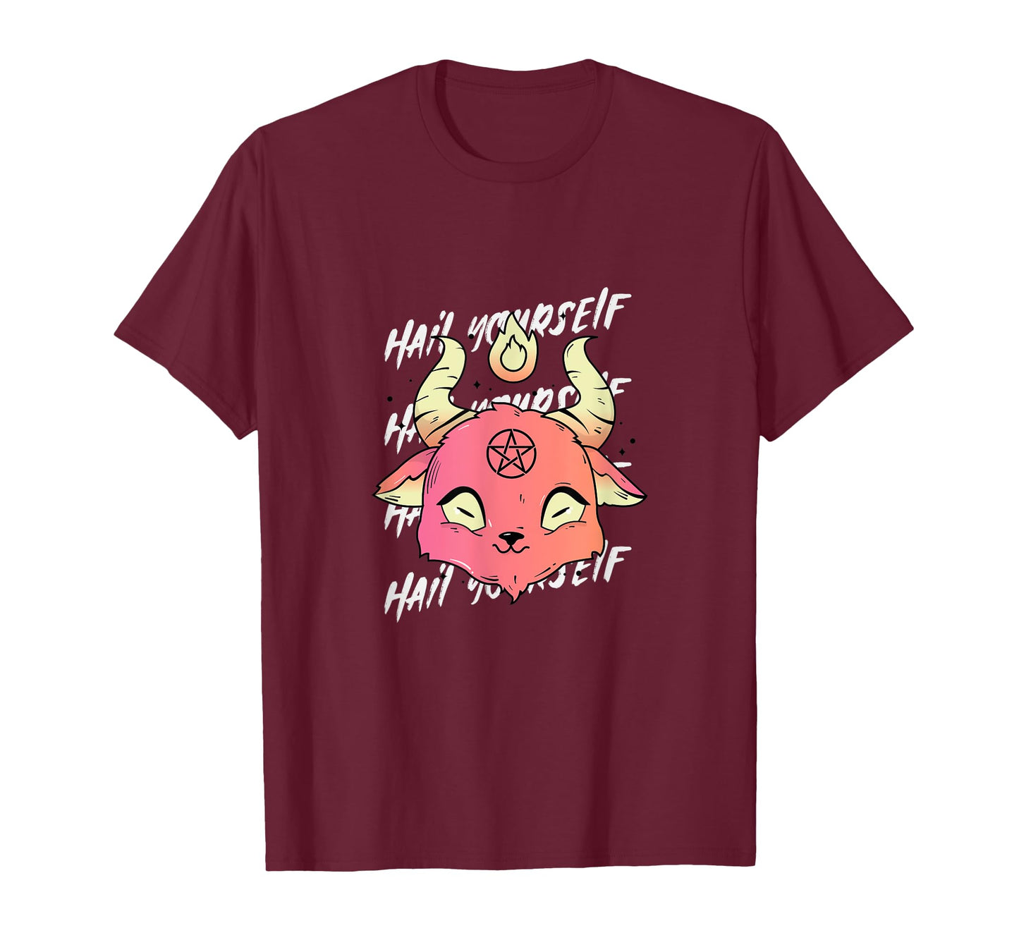 Hail Yourself Cute Demon Goat LPOTL T-Shirt