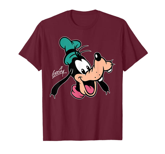 Disney Goofy Big Face Retro Character Trip Matching T-Shirt