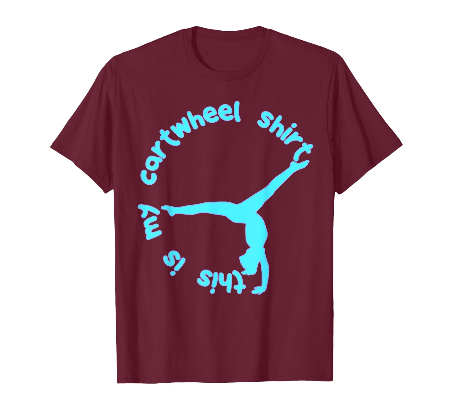 This Is My Cartwheel Shirt Gymnastics Youth Girls T-Shirt T-Shirt