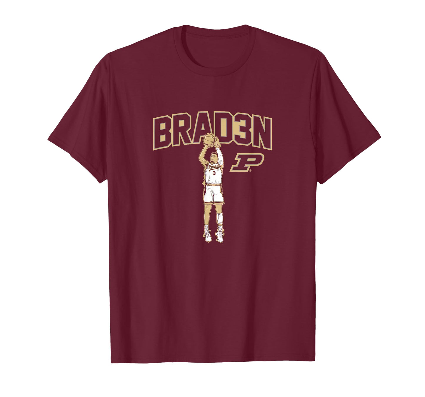 Purdue Basketball: Braden Smith BRAD3N T-Shirt
