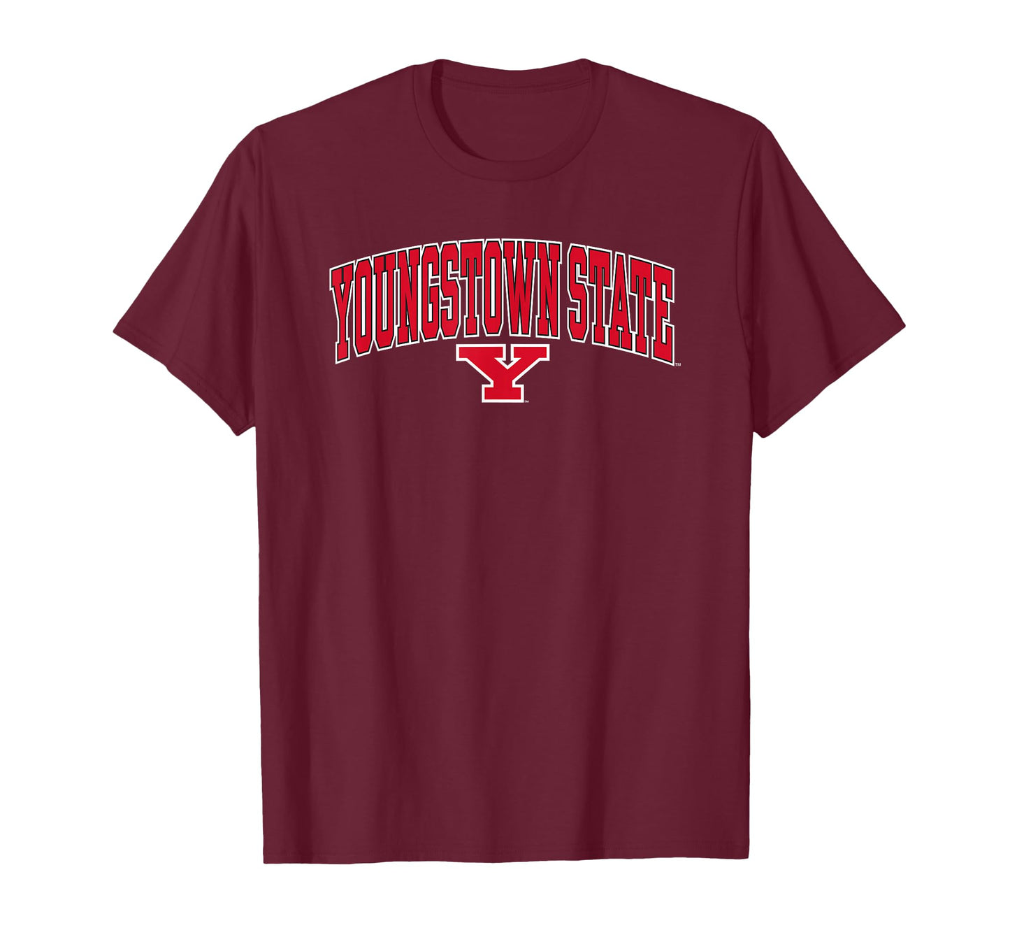 Youngstown State Penguins Arch Black Officially Licensed T-Shirt