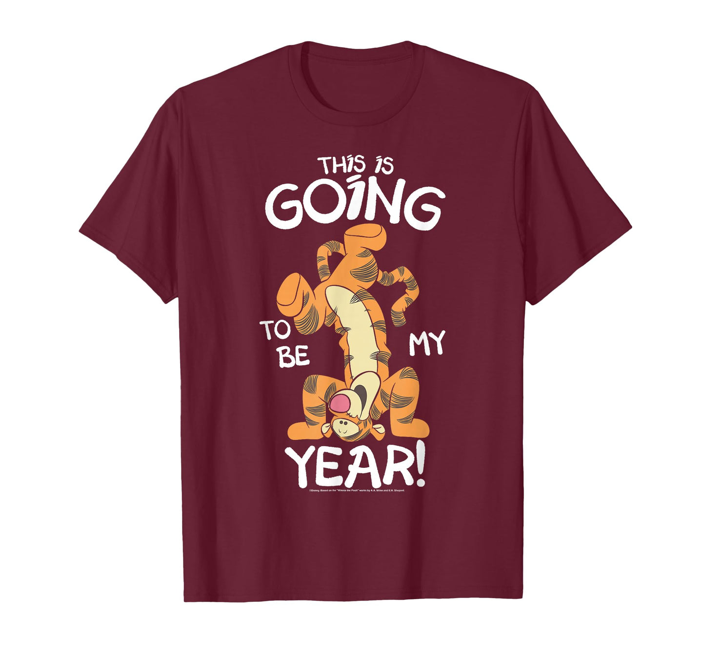 Disney Mickey and Friends Lunar New Year The Year of Tigger T-Shirt