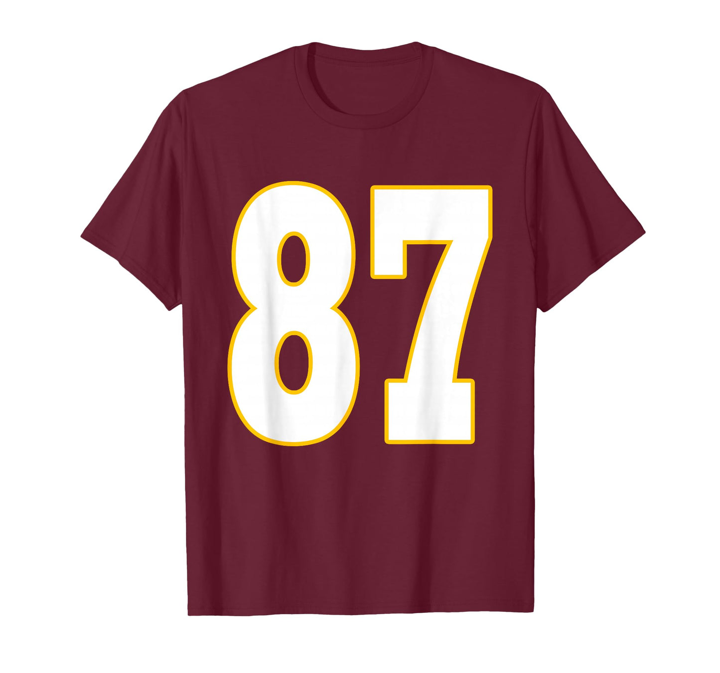 87 Birthday Football American Boys Kids T-Shirt