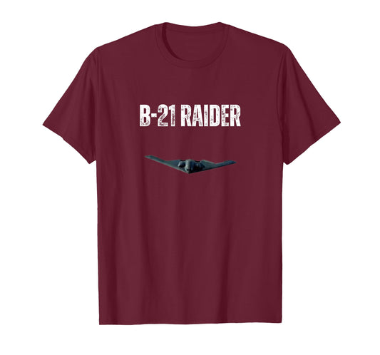 B-21 Raider Cool B21 Jet B-21 Raider Stealth Bomber T-Shirt