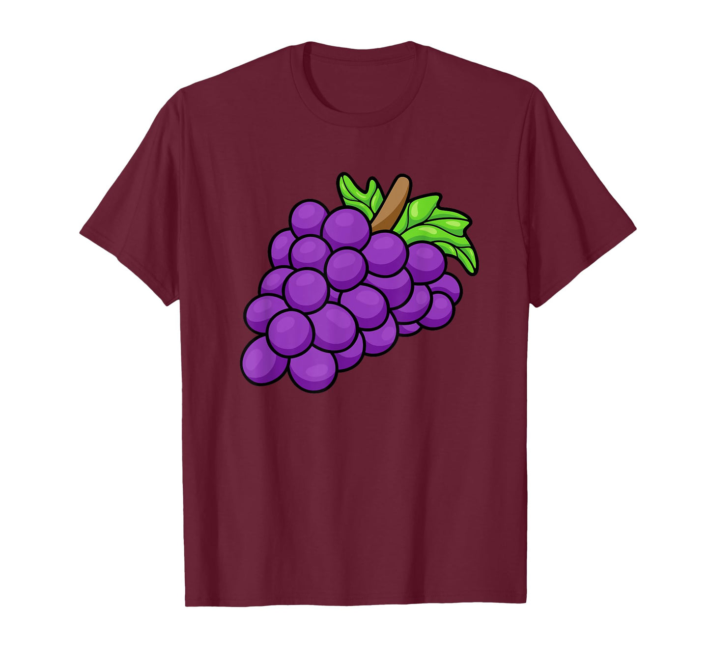 Grape Costume Funny Purple Halloween Last Minute Costumes T-Shirt