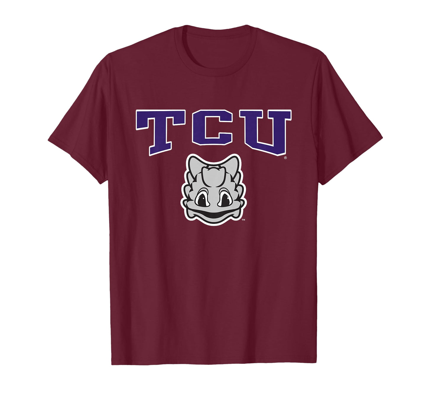 Kids TCU Horned Frogs Kid's Mascot Arch Gray Officially Licensed T-Shirt