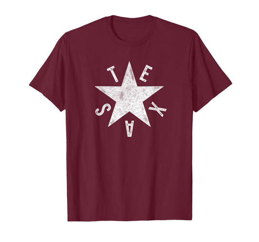 Texas Star 1836 Lorenzo de Zavala Texas Zavala Flag T-Shirt
