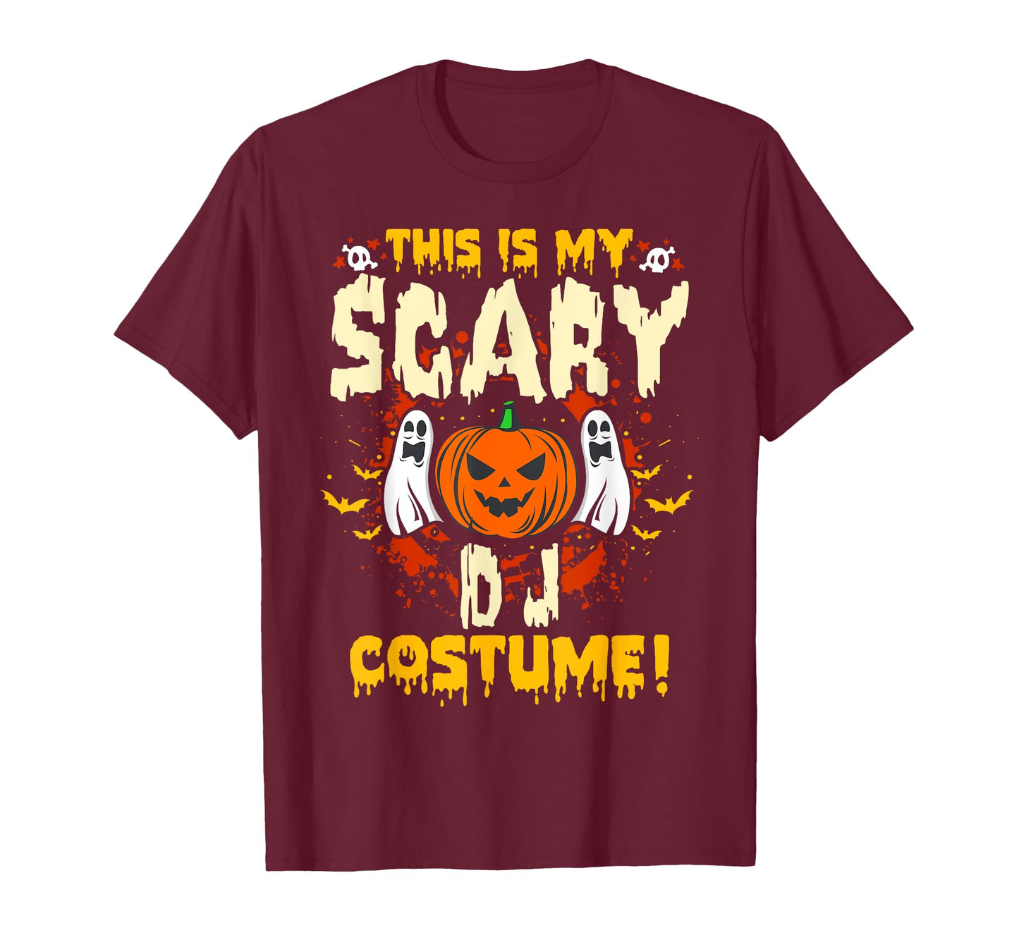 This is my Scary DJ Costume Funny Halloween T Shirt