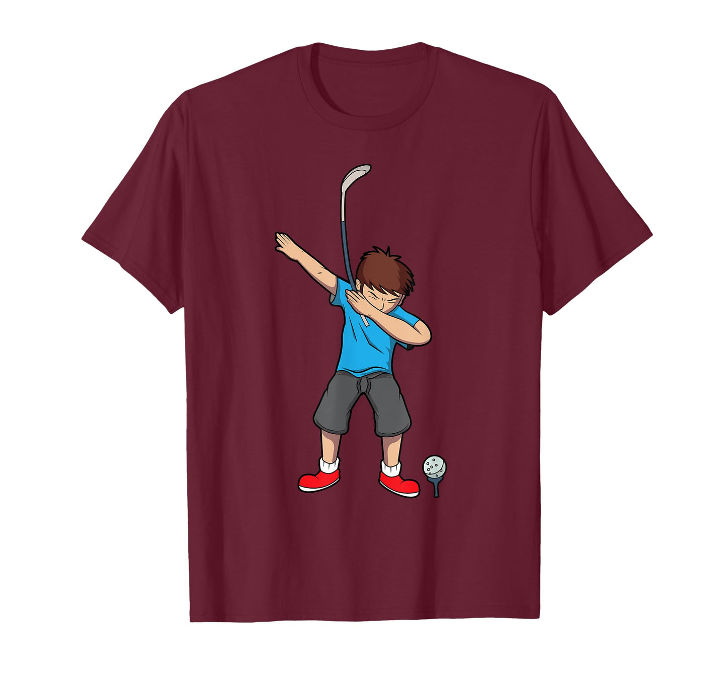 Dabbing Golf Boy Shirt | Cool I Love Golf T-shirt Gift T-Shirt