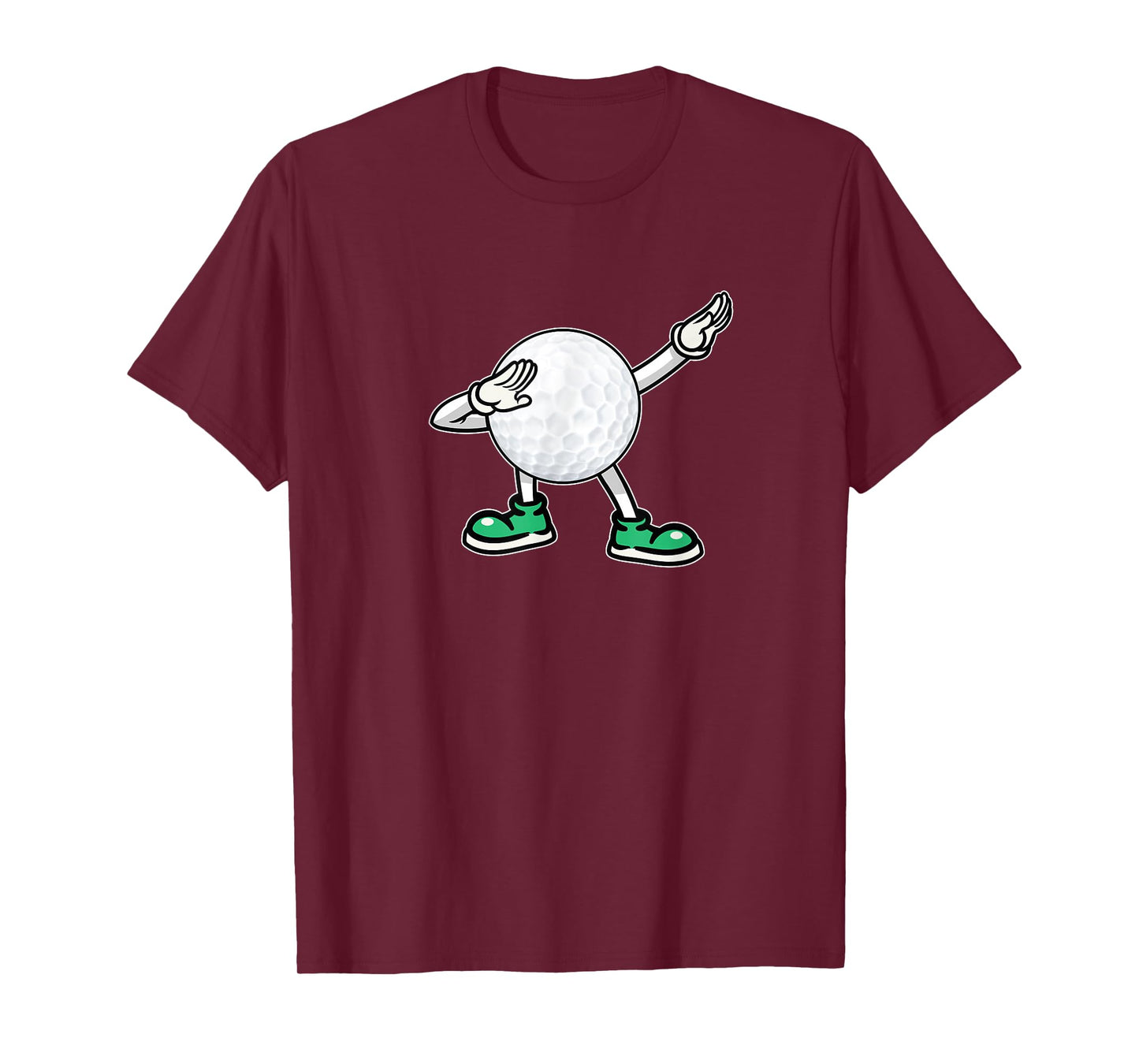 Dabbing Golf Ball Tee Kids Boys Dab Dance Golfing T-Shirt