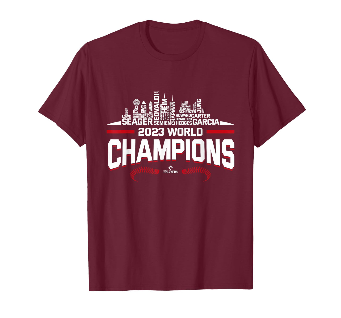 2023 World Champions Adolis Garcia Texas MLBPA T-Shirt